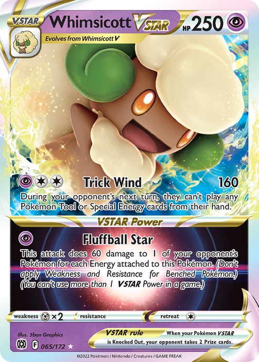 Whimsicott VSTAR - 65/172 Brilliant Stars