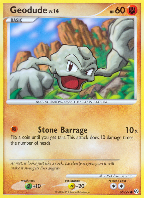 Geodude - 65/99 Arceus