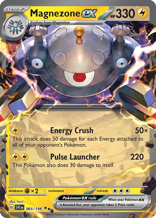 Magnezone ex - 65/198 Scarlet & Violet