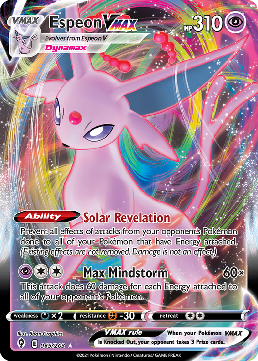 Espeon VMAX - 65/203 Evolving Skies