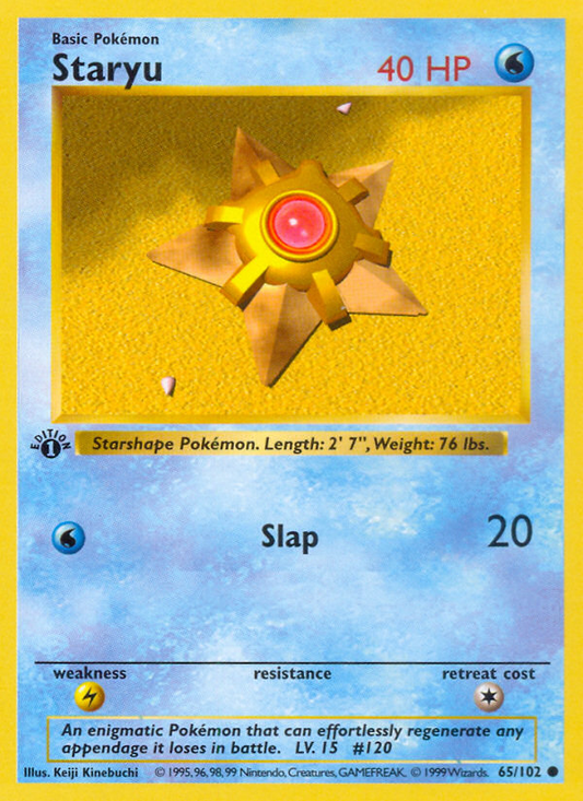 Staryu - 65/102 Base