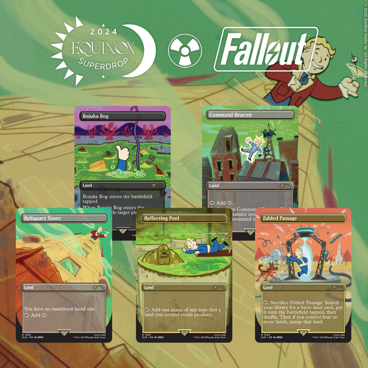 Fallout®: Points of Interest  MTG Secret Lair