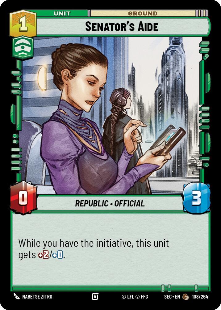 Senator's Aide [Secrets of Power] 108/264