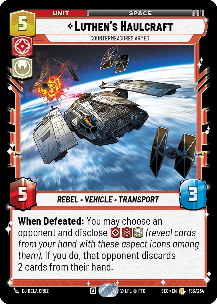 Luthen's Haulcraft - Countermeasures Armed [Secrets of Power] 153/264