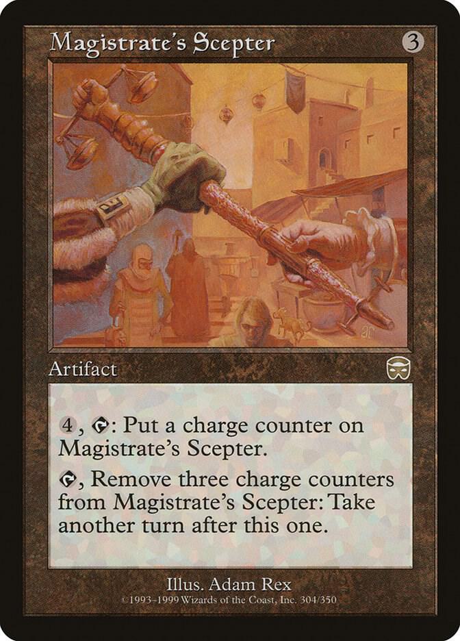 Magistrate's Scepter [Mercadian Masques] 304