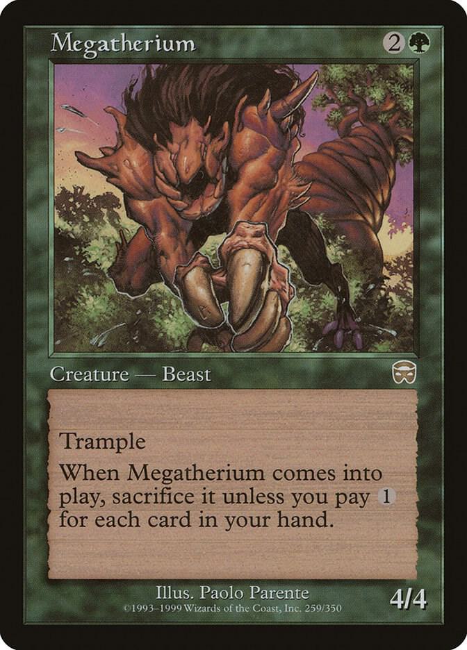 Megatherium [Mercadian Masques] 259