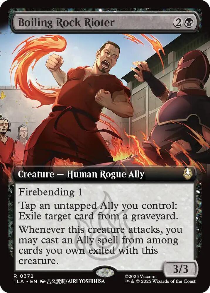 Boiling Rock Rioter (Extended Art) [Avatar: The Last Airbender] 372