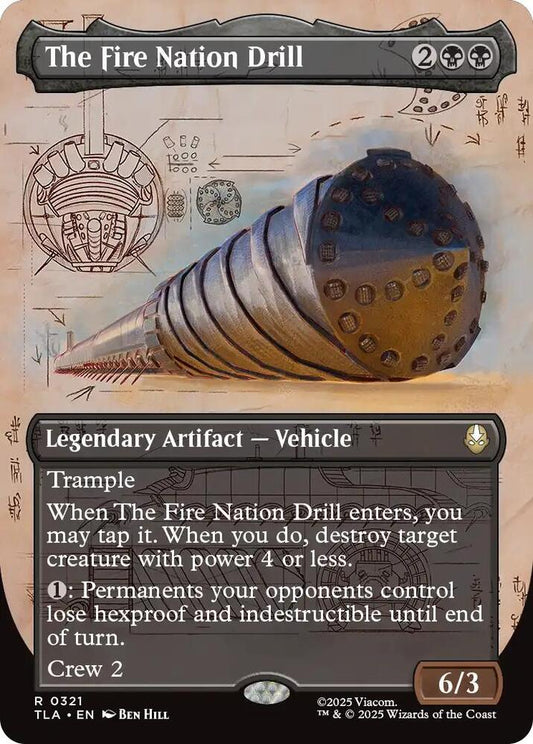 The Fire Nation Drill (Borderless) [Avatar: The Last Airbender] 321