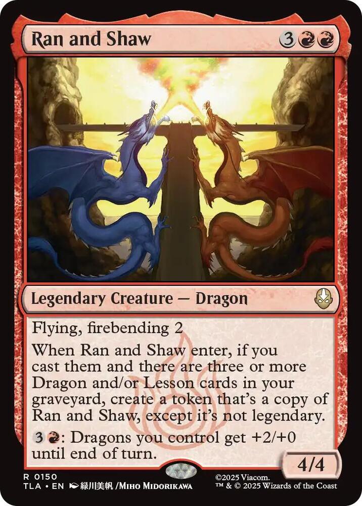 Ran and Shaw [Avatar: The Last Airbender] 150