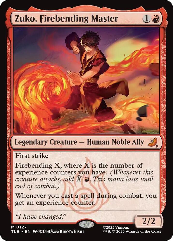 Zuko, Firebending Master [Avatar: The Last Airbender: Eternal-Legal] 127