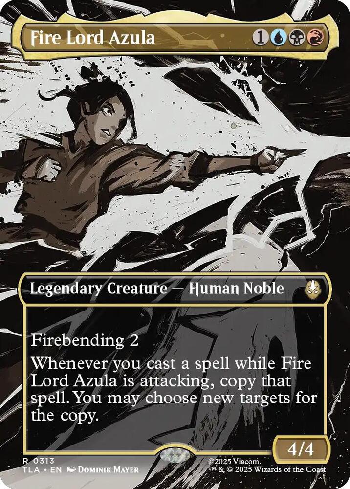 Fire Lord Azula (0313) (Borderless) [Avatar: The Last Airbender] 313