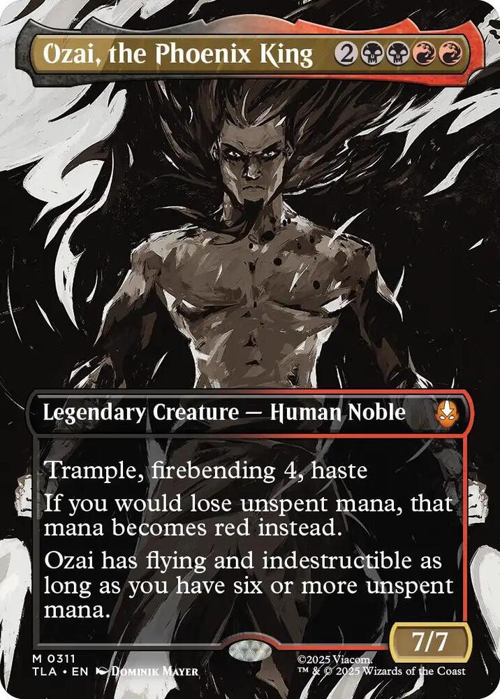 Ozai, the Phoenix King (0311) (Borderless) [Avatar: The Last Airbender] 311