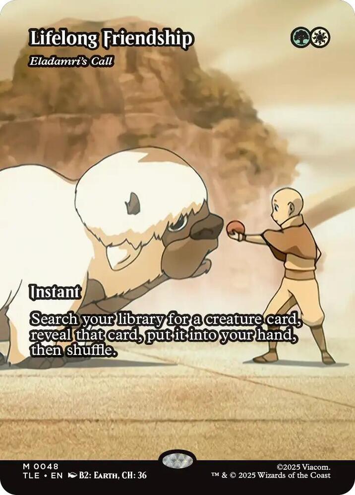 Lifelong Friendship - Eladamri's Call (Borderless) [Avatar: The Last Airbender: Eternal-Legal] 48