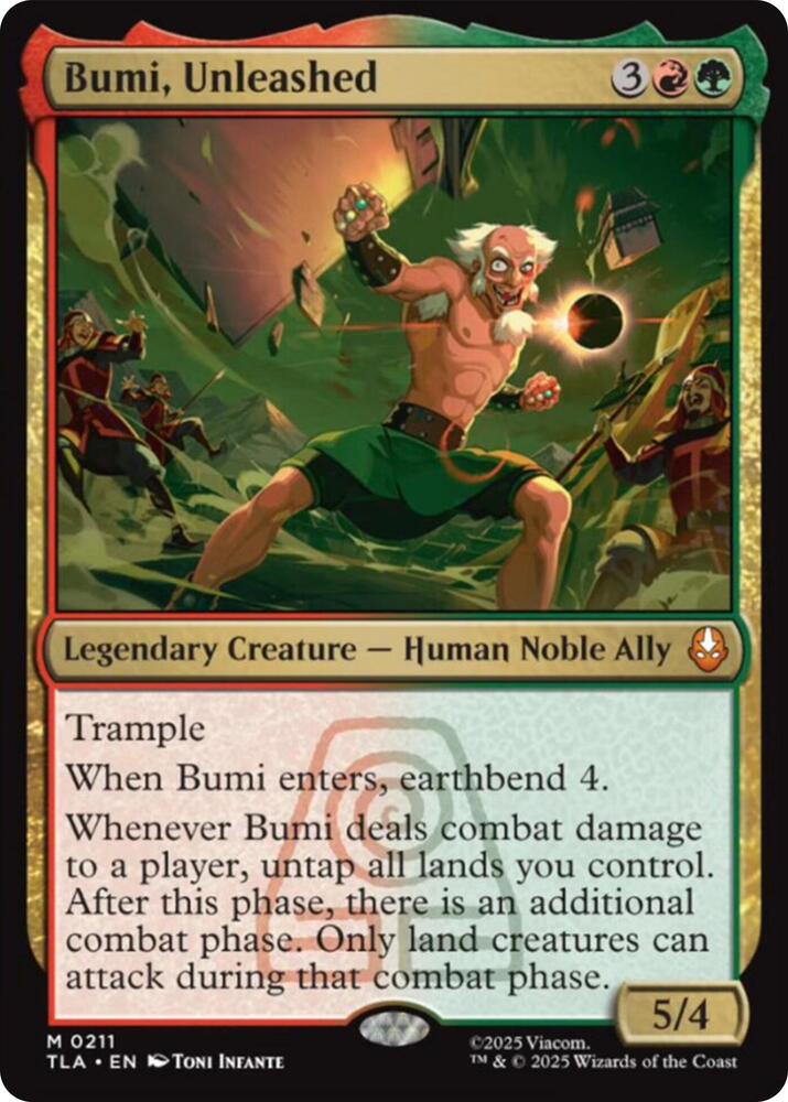 Bumi, Unleashed [Avatar: The Last Airbender] 211