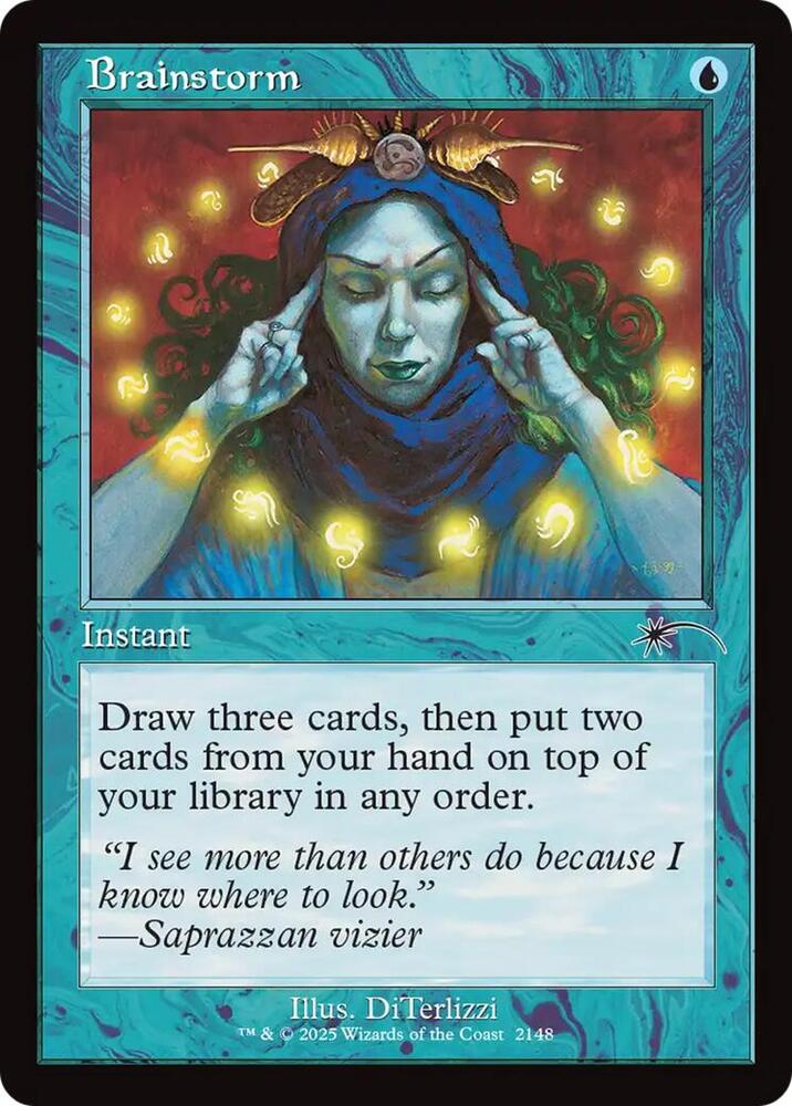Brainstorm (2148) (Retro Frame) [Secret Lair Drop Series] 2148