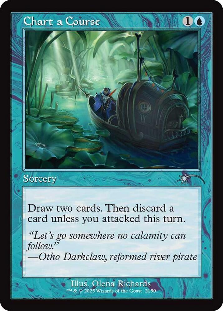 Chart a Course (Retro Frame) [Secret Lair Drop Series] 2150