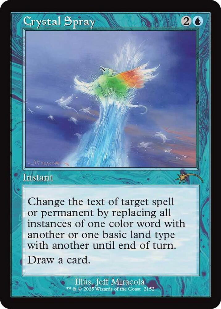 Crystal Spray (Retro Frame) [Secret Lair Drop Series] 2152