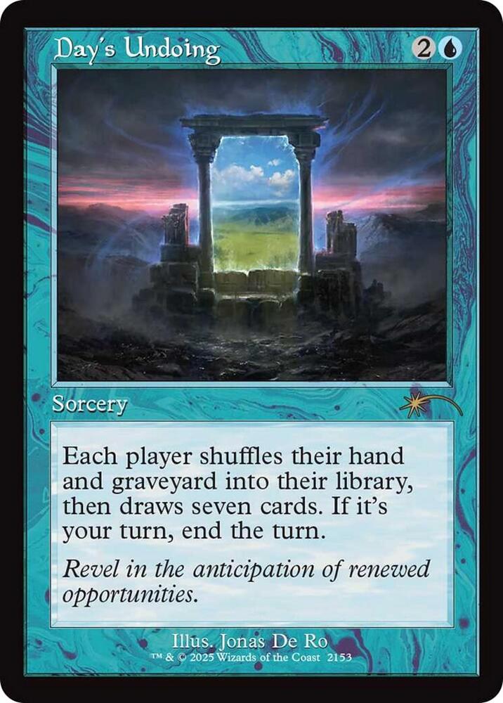 Day's Undoing (Retro Frame) [Secret Lair Drop Series] 2153