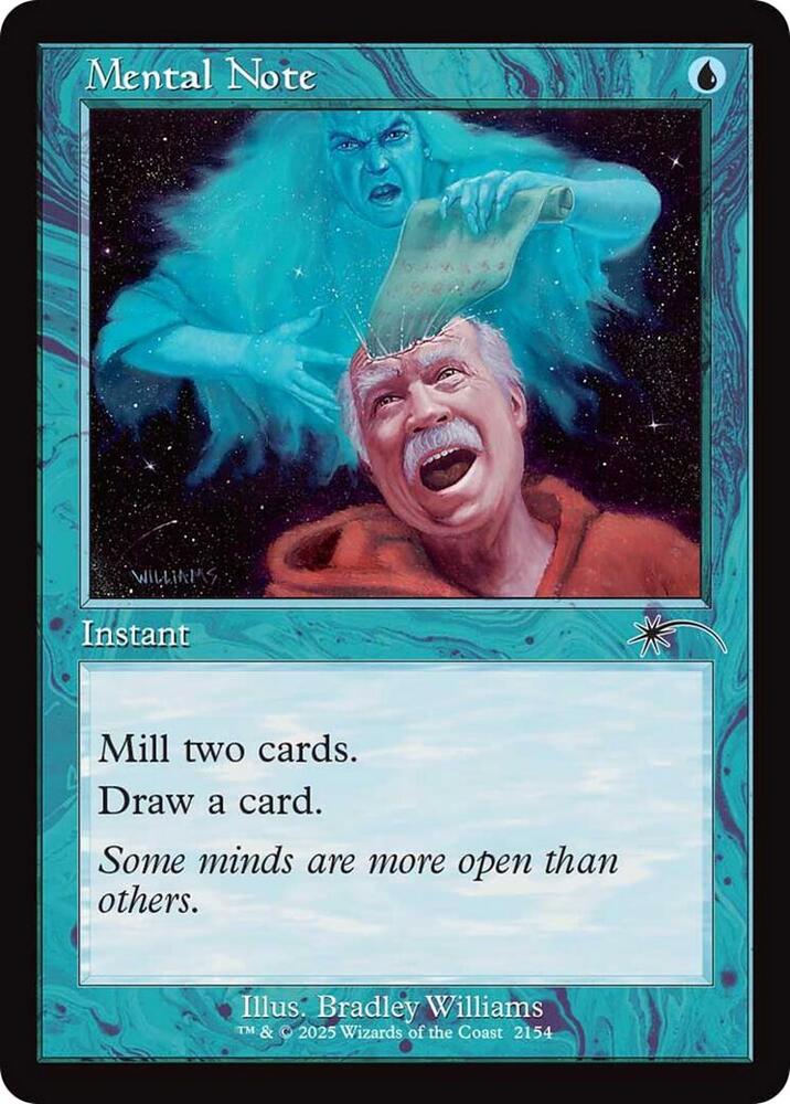 Mental Note (Retro Frame) [Secret Lair Drop Series] 2154