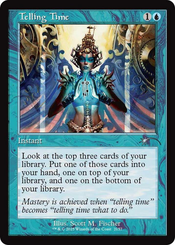 Telling Time (Retro Frame) [Secret Lair Drop Series] 2157