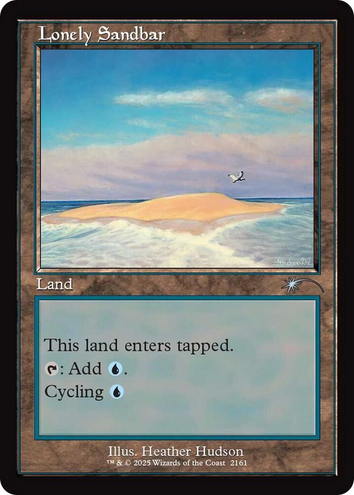 Lonely Sandbar (Retro Frame) [Secret Lair Drop Series] 2161