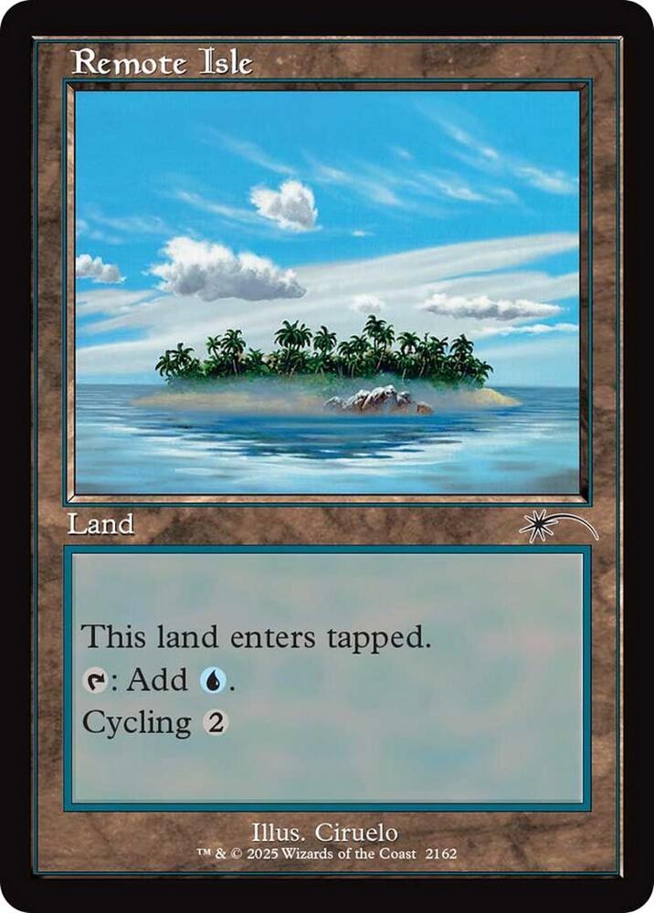 Remote Isle (Retro Frame) [Secret Lair Drop Series] 2162