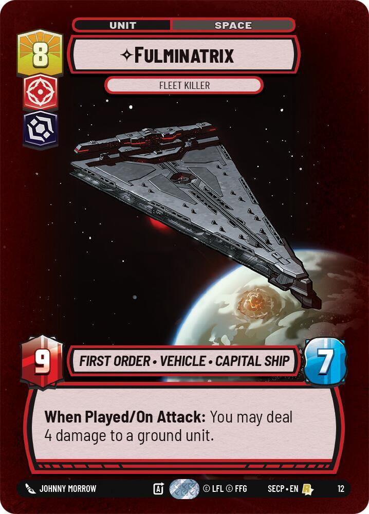Fulminatrix - Fleet Killer [Secrets of Power: Weekly Play Promos]