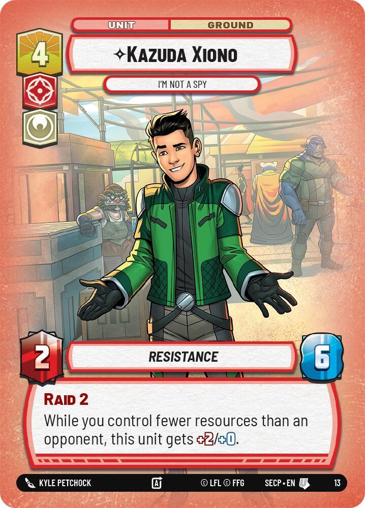 Kazuda Xiono - I'm Not A Spy [Secrets of Power: Weekly Play Promos]