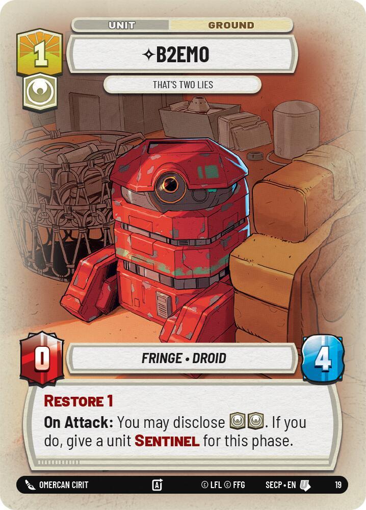 B2EMO - That's Two Lies [Secrets of Power: Weekly Play Promos]