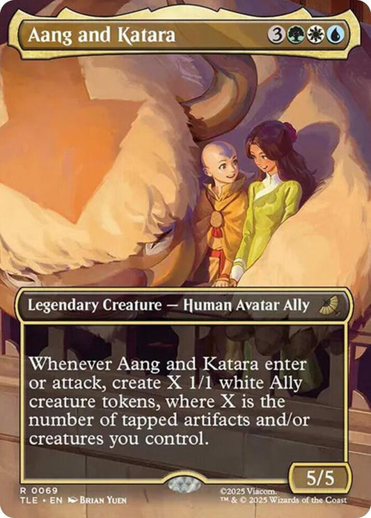 Aang and Katara (Borderless) [Avatar: The Last Airbender: Eternal-Legal] 69