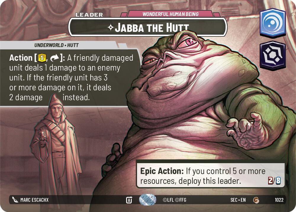 Jabba the Hutt - Wonderful Human Being (Showcase) [Secrets of Power] 1022