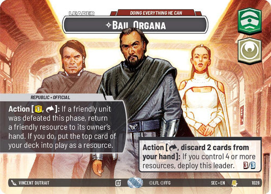 Bail Organa - Doing Everything He Can (Showcase) [Secrets of Power] 1028