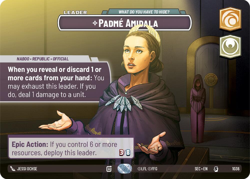 Padme Amidala - What Do You Have to Hide? (Showcase) [Secrets of Power] 1036
