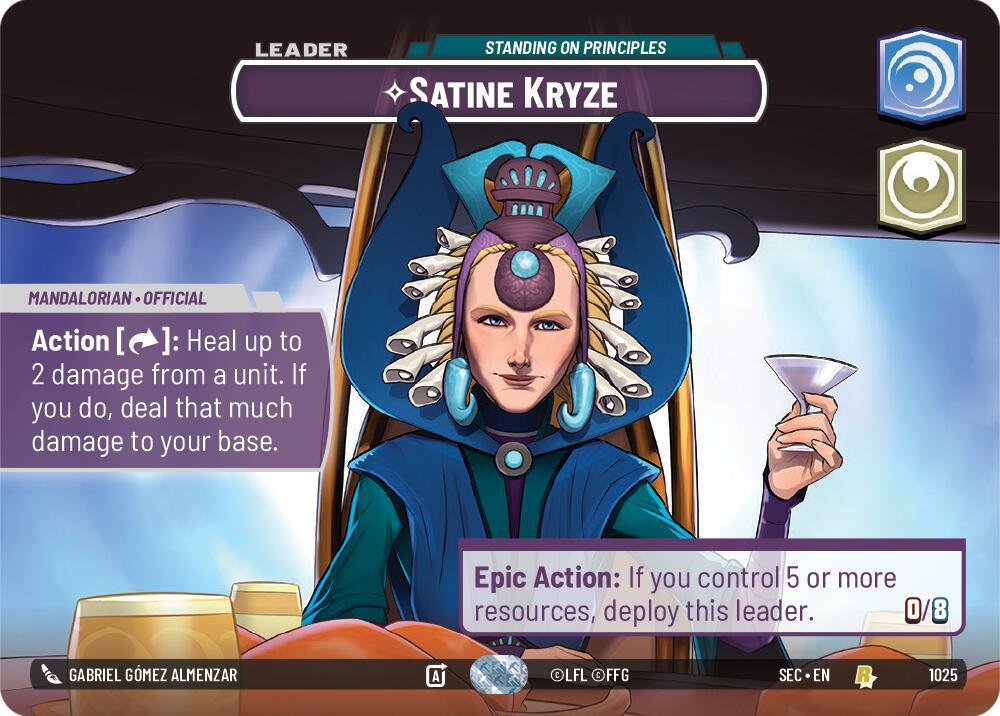 Satine Kryze - Standing on Principles (Showcase) [Secrets of Power] 1025