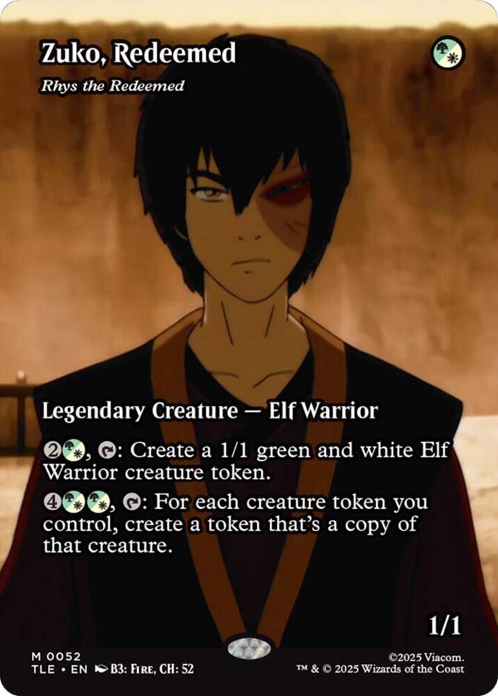 Zuko, Redeemed - Rhys the Redeemed (Borderless) [Avatar: The Last Airbender: Eternal-Legal] 52
