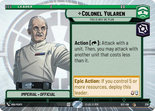 Colonel Yularen - This is Why We Plan (Hyperspace) [Secrets of Power] 270