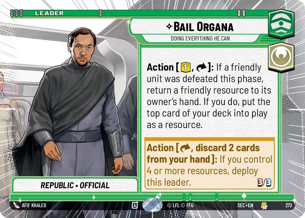 Bail Organa - Doing Everything He Can (Hyperspace) [Secrets of Power] 272