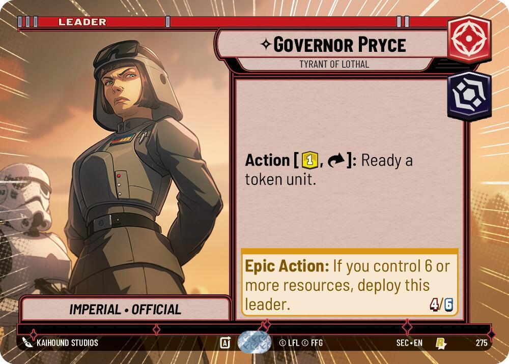 Governor Pryce - Tyrant of Lothal (Hyperspace) [Secrets of Power] 275