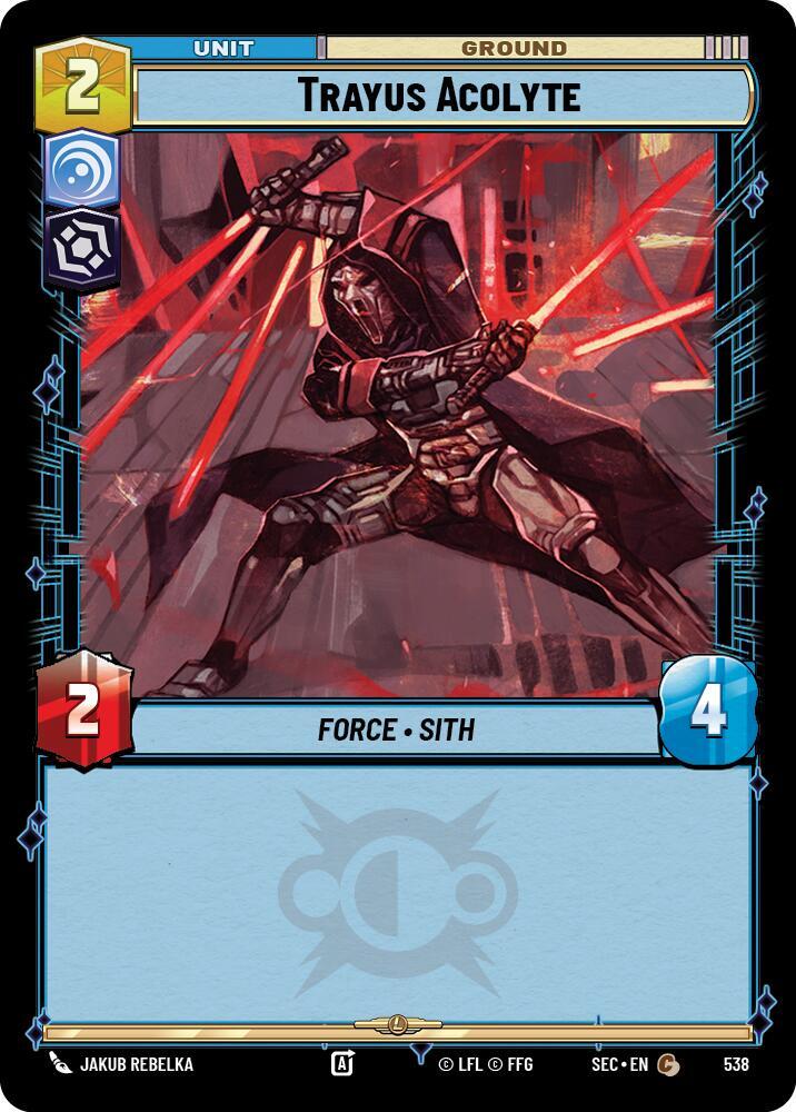 Trayus Acolyte (Foil) [Secrets of Power] 538