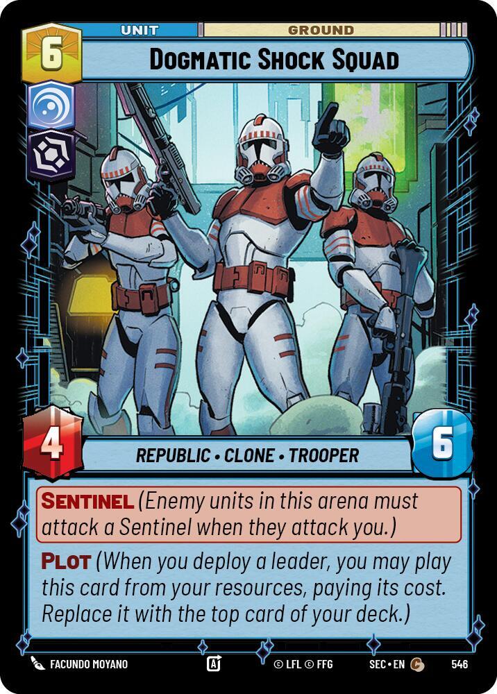 Dogmatic Shock Squad (Foil) [Secrets of Power] 546