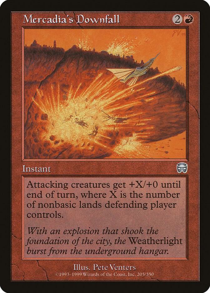 Mercadia's Downfall [Mercadian Masques] 205