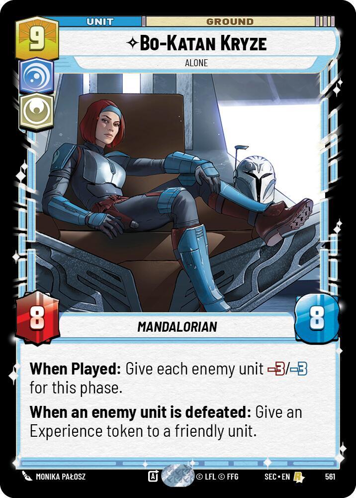 Bo-Katan Kryze - Alone (Foil) [Secrets of Power] 561
