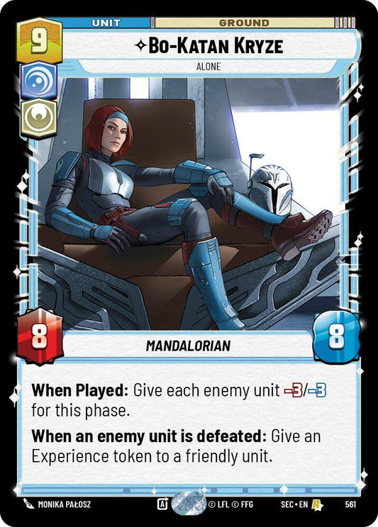 Bo-Katan Kryze - Alone (Foil) [Secrets of Power] 561