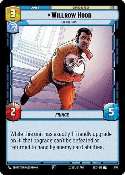 Willrow Hood - On the Run (Foil) [Secrets of Power] 571