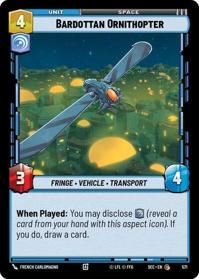 Bardottan Ornithopter (Foil) [Secrets of Power] 571