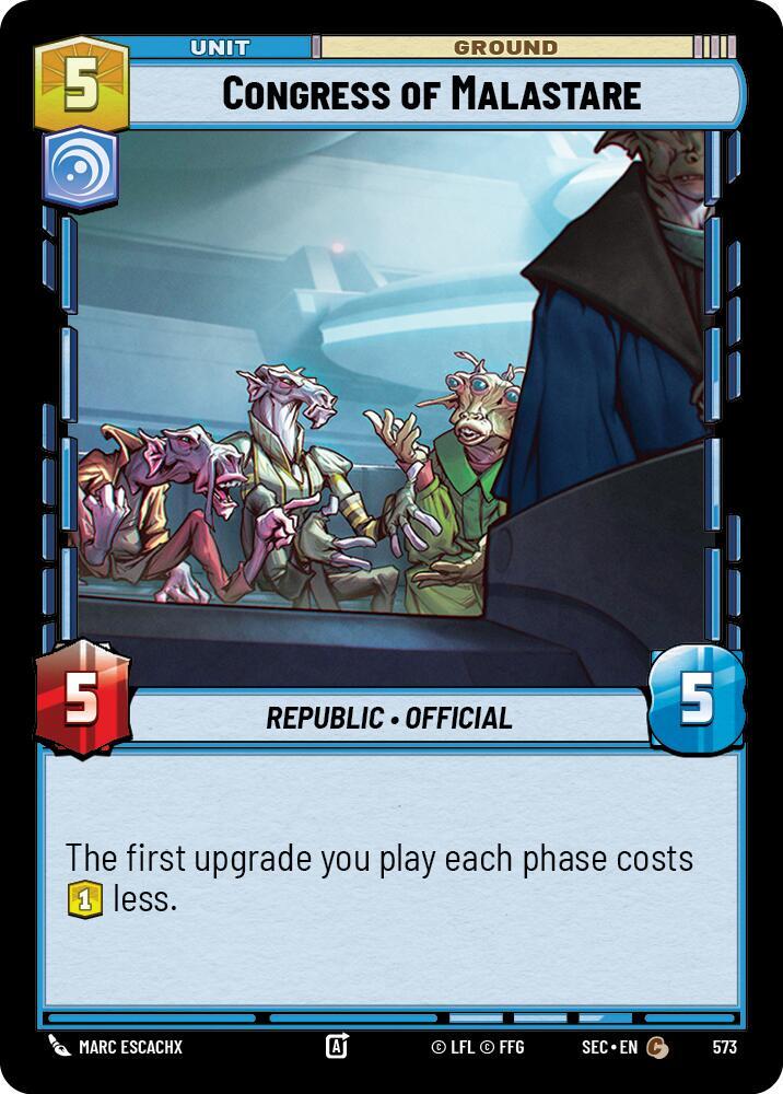 Congress of Malastare (Foil) [Secrets of Power] 573