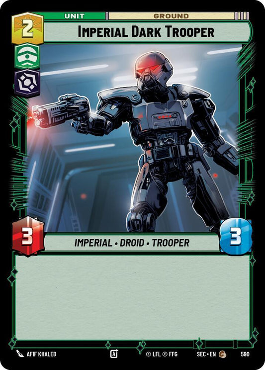 Imperial Dark Trooper (Foil) [Secrets of Power] 590