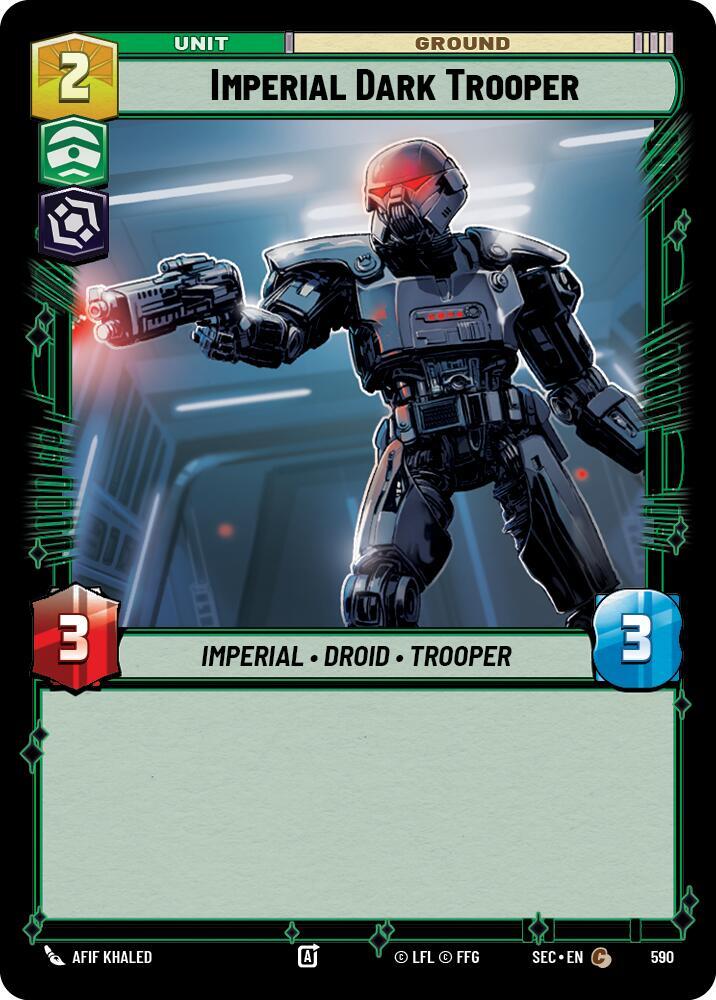 Imperial Dark Trooper (Foil) [Secrets of Power] 590