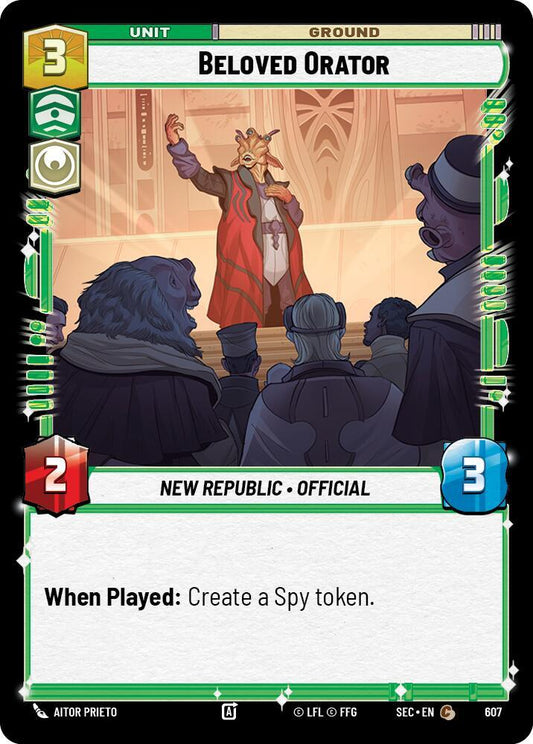 Beloved Orator (Foil) [Secrets of Power] 607