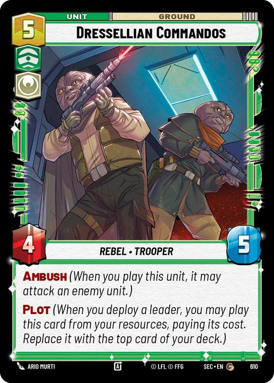 Dressellian Commandos (Foil) [Secrets of Power] 610